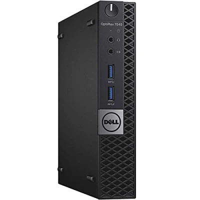 Immagine di Dell Optiplex 7040 Desktop Mini Intel Core i5 6400T, RAM 8GB DDR4, SSD 240GB, USB 3.0, HDMI, Windows 10 Pro (ricondizionato)