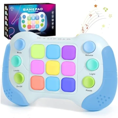 Immagine di YouJabz Console da Gioco Portatile, Quick Push Fidget Toys per Bambini, Adulti, Pop Game It Elettronico Antistress Giocattoli Regali Giochi Sensoriali Autismo