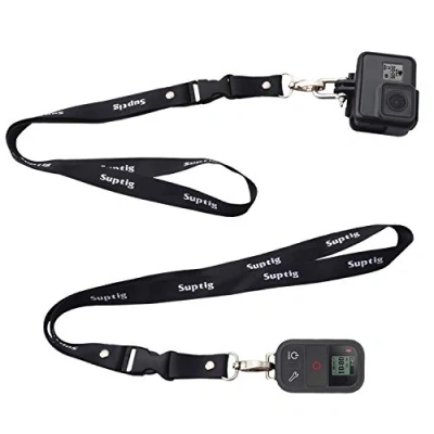 Immagine di Suptig Cordino da collo compatibilità for GoPro Hero 13, 12, 11, 10/9/8/7/6/5/4/3/3+, Session Dragon, Akaso Campark Action Camera