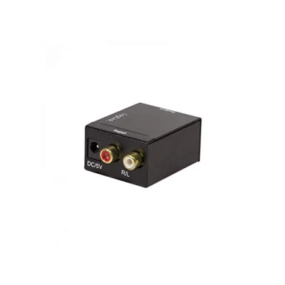 Immagine di logililogilink ca0102 coassiale e Ottico Toslink analogico l/r Audio Converter, elettromagnete ISCH Rumore Libero Trasferimenti Nero NK