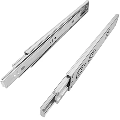 Immagine di SOTECH 1 paio Guide a estrazione totale KV1 35 H45 L450 PP 450 mm con apertura spinta per cassetti senza maniglie Guida su cuscinetti sfera caricabile fino 35Kg