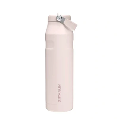 Immagine di Stanley Iceflow Flip Straw 2.0 Borraccia Con Cannuccia 1.06L 15 Ore di Freddo 3 Giorni Acciaio Inossidabile Senza BPA A Prova Perdite Lavabile In Lavastoviglie Rose Quartz
