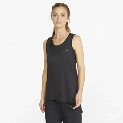 Immagine di Puma Studio Foundation TANK Top, Donna, Taglia: Small, Black