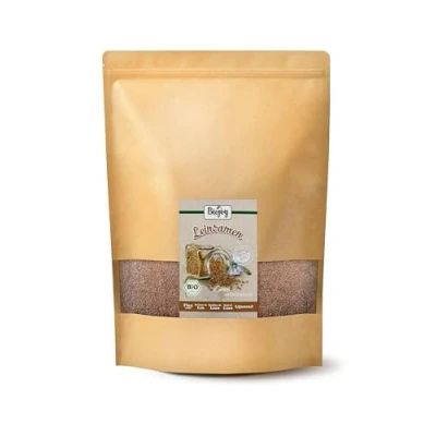 Immagine di Biojoy Semi di Lino integrali Biologici (2,5 kg), Marrone, naturale e senza additivi (Linum usitatissimum)