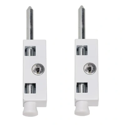 Immagine di Sterling PLW202, chiavistello multiuso per porte, colore bianco, confezione da 2 pezzi