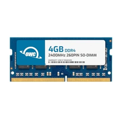 Immagine di OWC 4 GB 2400 MHz DDR4 SO DIMM PC4 19200 Aggiornamento della Memoria per iMac 2017 27 Pollici con Display Retina 5K