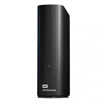 Immagine di WD WDBWLG0160HBK NESN Disco rigido esterno da 16 TB per desktop, USB 3.0 archiviazione plug and play