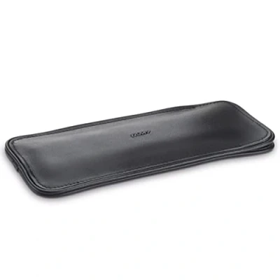 Immagine di Lamy 1233084 A 401 Custodia in pelle di vitello alta qualità 859, colore nero, per due strumenti scrittura, 2 penne