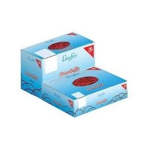 Immagine di PASSATOIA Rondella elastici in gomma Scatola 50 g 100x5 mm/65 mm Ø Rot