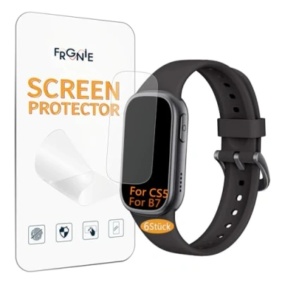 Immagine di Frgnie (6 pellicole protettive compatibili con Asmoda B7 Smartwatch da 1,47 pollici, pellicola in TPU HD, custodia per display senza bolle