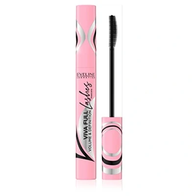 Immagine di Eveline Cosmetics Viva Mascara Full Lashes, ispessimento, 10 ml, nero
