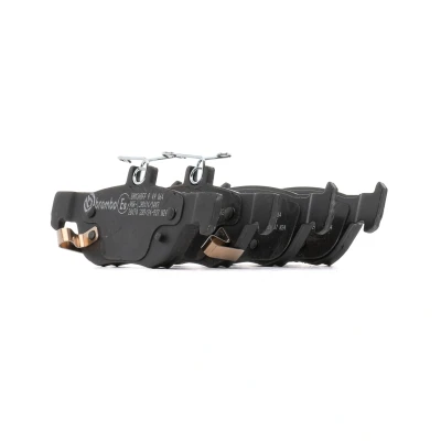 Immagine di BREMBO P 49 064 Kit pastiglie freno con segnalatore acustico usura lamierino anticigolío senza accessori MAZDA: 3 Hatchback, CX 30