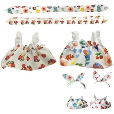 Immagine di Gxlaihly Labubu Vestiti per bambola, Clothes, Accessori bambole Labubu, da 17 cm, adatti il peluche (Sling 2 (Non includere i giocattoli))
