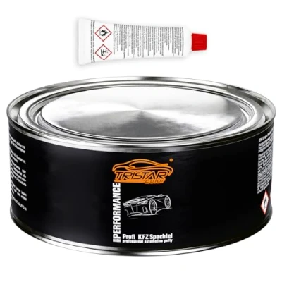 Immagine di TRISTARcolor 1 kg Stucco per autovetture in Poliestere di riempimento fine e indurente 2K