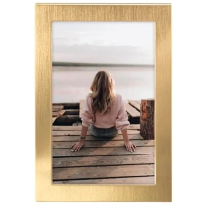 Immagine di Hama Cornice in alluminio, oro, extra larga