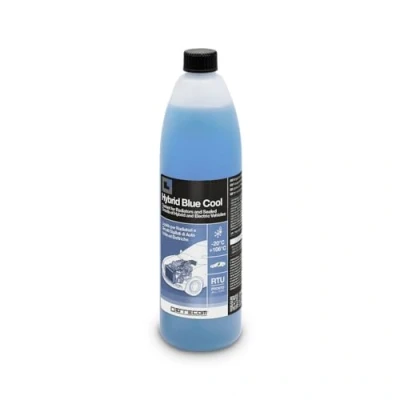 Immagine di ERRECOM Hybrid Blue Cool, Liquido Radiatore per Auto Ibride ed Elettriche 20C/+106C, antigelo con Pacchetto inibitore Oat fosfati, Pronto all’Uso, 1 Litro