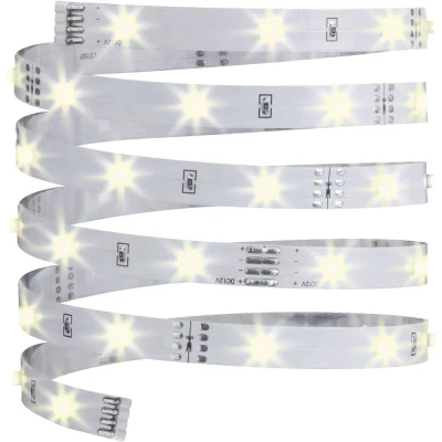 Immagine di Paulmann YourLED ECO 70428 Kit base striscia LED con spina 12 V 3 m Bianco caldo