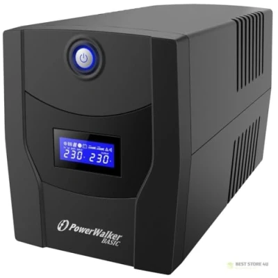 Immagine di PowerWalker VI 1500 STL gruppo di continuità (UPS) VA 4 presa(e) AC A linea interattiva