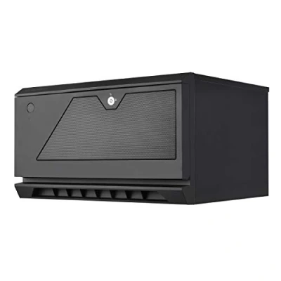 Immagine di SilverStone Technology SST CS381 v 1.2 Case Storage ATX Midi Tower, interno nero, supporta 8 x 3.5 o 2.5&quot; hot swap per hard disk, porta anteriore chiudibile, colore: Nero