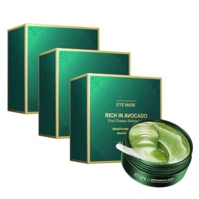 Immagine di Zozu Avocado Eye Mask, Rich in Golden Collagen Mask Patches, Under Patches for Dark Circles and Puffiness (3boxes)