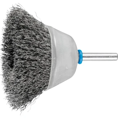 Immagine di PFERD Spazzola a tazza non zopft TBU Ø 50 mm codolo 6 filo in acciaio inox 0,30 43703002 5 pz.