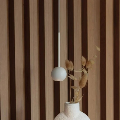 Immagine di Ideallux Ideal Lux Archimede Sfera Lampada a sospensione LED, bianco, metallo