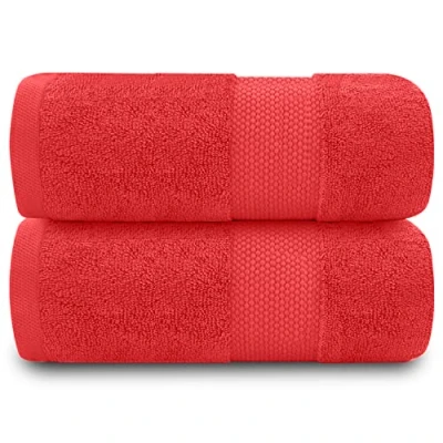 Immagine di GC GAVENO CAVAILIA asciugamani da bagno 700 g/m², confezione 2 in cotone egiziano, ad asciugatura rapida, morbidi al tatto, vino 90 x 140