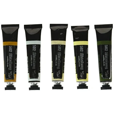 Immagine di Abtaeilung502 : Set Di 6 Colori Ad Olio In Tubetto Da 20ml Per Luci Ed Ombre