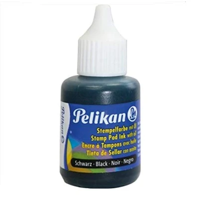 Immagine di Inchiostro con olio per timbri Pelikan nero 30 ml 0BBB11