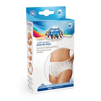 Immagine di canpol Babies 9/600 Confezione di 5 Mutandine post partum USA e getta, taglia XL