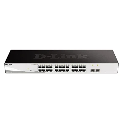 Immagine di D Link DGS 1210 26/E Switch di rete RJ45/SFP 24+2 porte 52 GBit/s