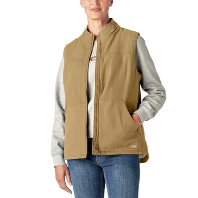 Immagine di Dickies Donna, Gilet Sherpa in Anatra di Cotone, Nubuck RISCIACQUATO, L