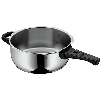 Immagine di WMF Perfect One Pot Pentola a pressione induzione, 3 l, senza coperchio, in acciaio INOX Cromargan lucidato