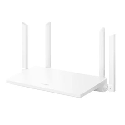 Immagine di HUAWEI AX2 Router WiFi 6,5GHz Supporto fino a 1500Mbps, Dual Band, Copertura Wi Fi visualizzata, Controllo genitori, Porte Gigabit Ethernet Adattamento automatico WAN/LAN, MU MIMO, WPA3, Passaggio VPN