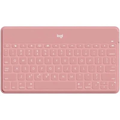 Immagine di Logitech Keys To Go Tastiera Bluetooth, Layout Tedesco QWERTZ Rosa