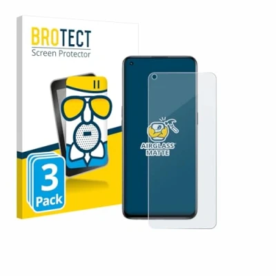 Immagine di brotect Pellicola Vetro Opaca per realme GT Master Edition (3 Pezzi) Protezione Schermo [Anti Riflesso, Durezza 9H]