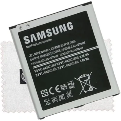 Immagine di Batteria originale per B600BE Samsung S4 i9500 i9505 i9515 con panno di pulizia dello schermo Shlok