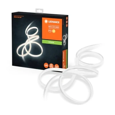 Immagine di LEDVANCE NEON FLEX 5M 4058075504721 Kit base striscia LED con spina 230 V 5 m Bianco caldo