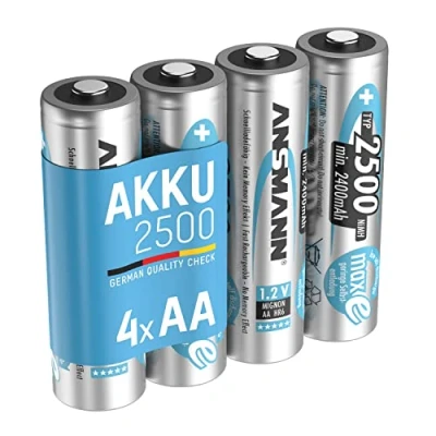 Immagine di Ansmann maxE HR06 Batteria ricaricabile Stilo (AA) NiMH 2500 mAh 1.2 V 4 pz.