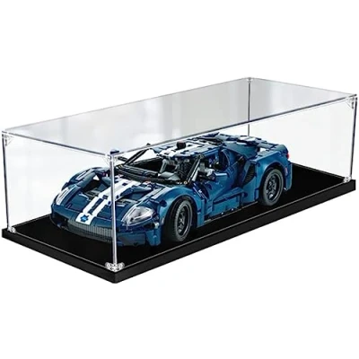 Immagine di Funshake Teca per Lego 42154 Technic Ford GT, A Prova di Polvere Vetrina in Acrilico Plexiglas Acrylic Display Case ( Non Incluso Modello )