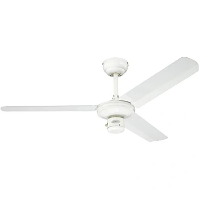 Immagine di Westinghouse Industrial Ventilatore da soffitto 52 W (Ø x A) 122 cm 370 mm Bianco