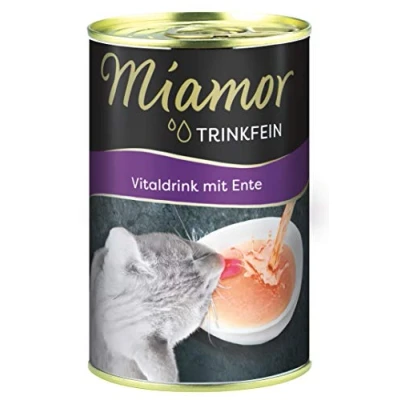 Immagine di Miamor Bere fine Vitaldrink con anatra 24 x 135 ml