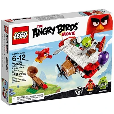 Immagine di LEGO Angry Birds 75822 Piggy Plane Attack Building Kit (168 Piece) by
