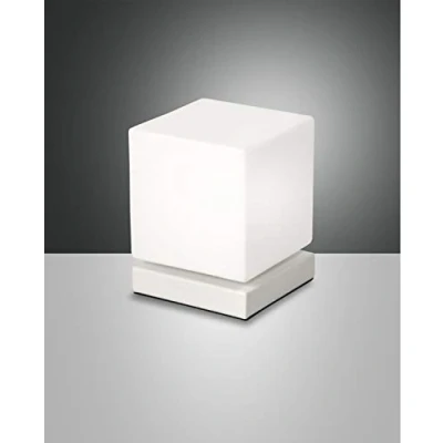 Immagine di FABAS LUCE 3407 30 102 LAMPADA DA TAVOLO LED BRENTA 6W 540m COLORE BIANCA REGOLAZIONE AL TOCCO