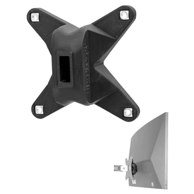 Immagine di 3IDEE Adattatore VESA compatibile con HP All in One PC (ProOne 400 G6) 75x75 mm per display e monitor non