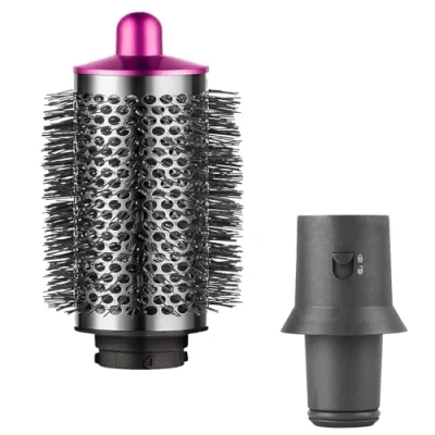 Immagine di Spazzola volumizzante rotonda per Dyson Airwrap Styler asciugacapelli con adattatore