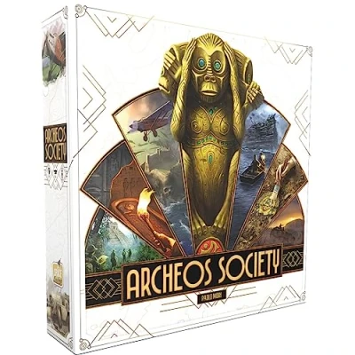 Immagine di Asmodee Space Cowboys Archeos Society giochi da tavolo, di carte, gioco per adulti e bambini dai 12 anni in su, 2 a 6 giocatori, 60 min. Versione