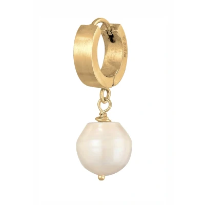 Immagine di Kuzzoi HOOP Minimal Orecchini goldcoloured, Uomo, Taglia: One Size, Gold coloured