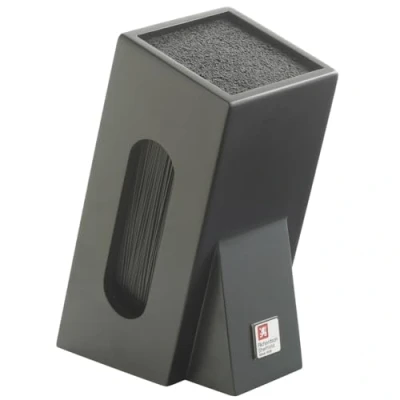 Immagine di Richardson Sheffield R164HSRC58846 Blocco per coltelli con inserto a spazzola non attrezzato nero, 15,5 x 11,5 26 cm
