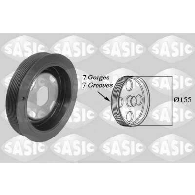 Immagine di SASIC 2150078 Puleggia Albero Motore NISSAN: Qashqai / Qashqai+2 I, 2, RENAULT: Trafic 3 Bus, SCENIC 3, MEGANE Coupe, FIAT: Talento Bus